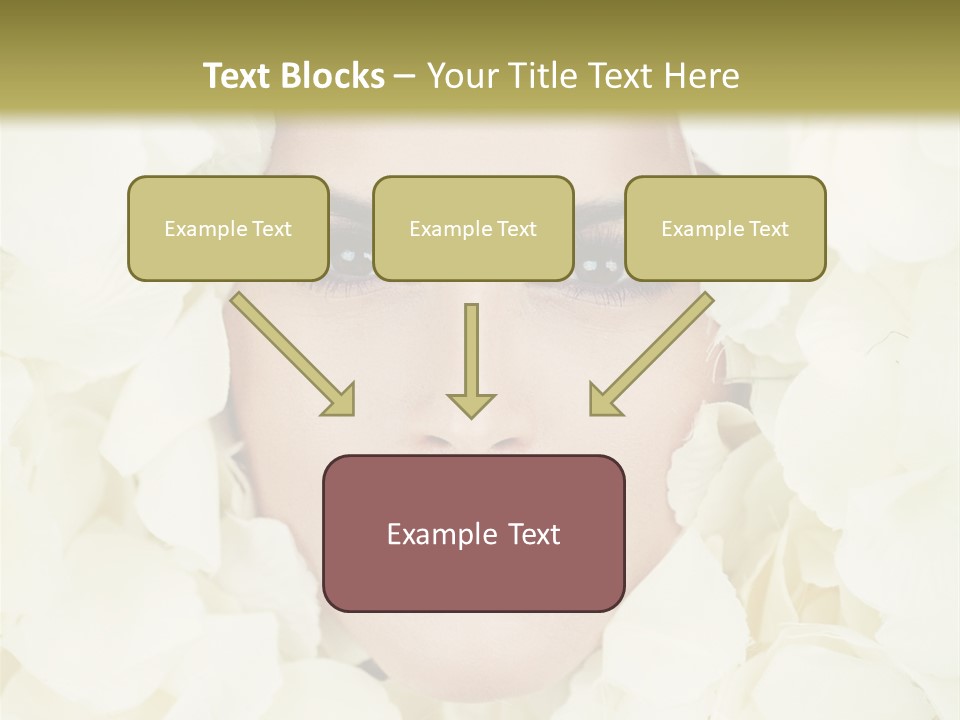 Glamour Petals  PowerPoint Template