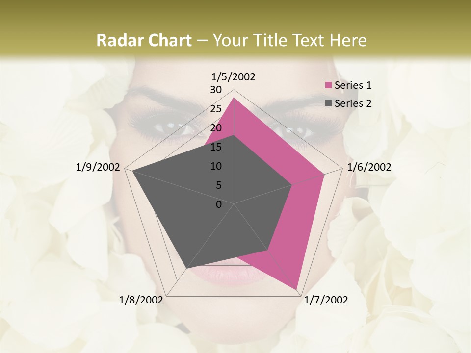 Glamour Petals  PowerPoint Template