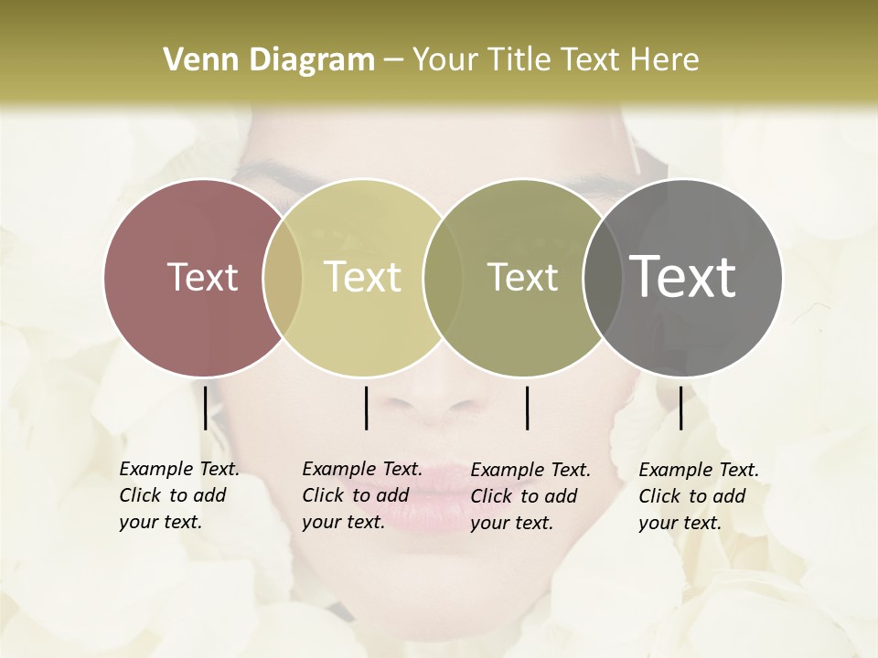 Glamour Petals  PowerPoint Template