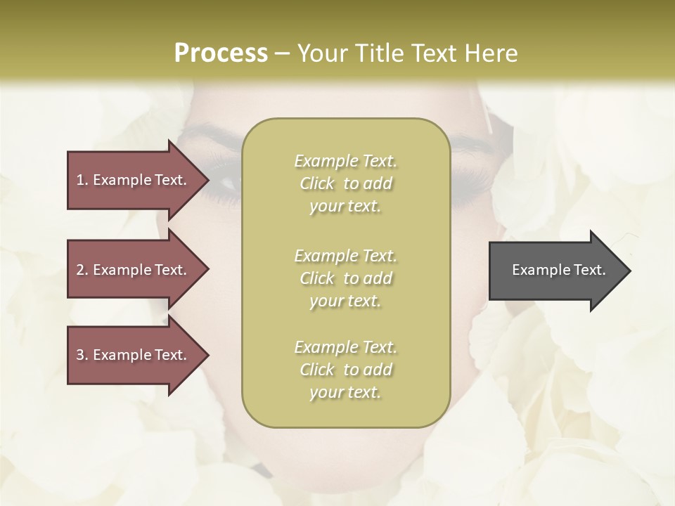 Glamour Petals  PowerPoint Template