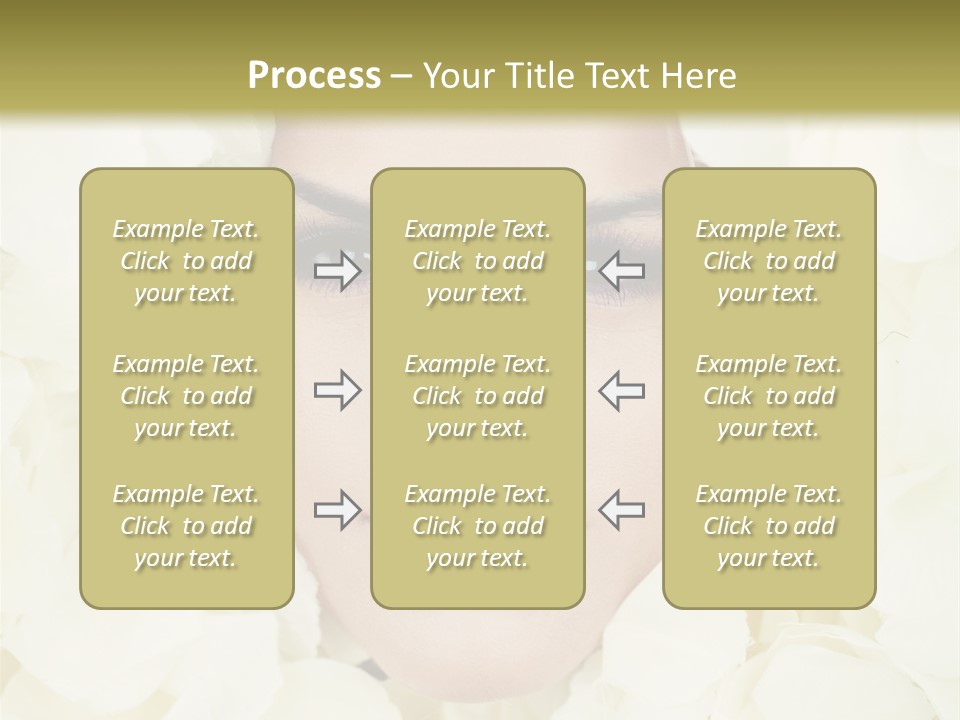 Glamour Petals  PowerPoint Template