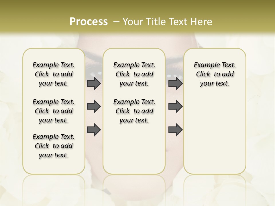 Glamour Petals  PowerPoint Template