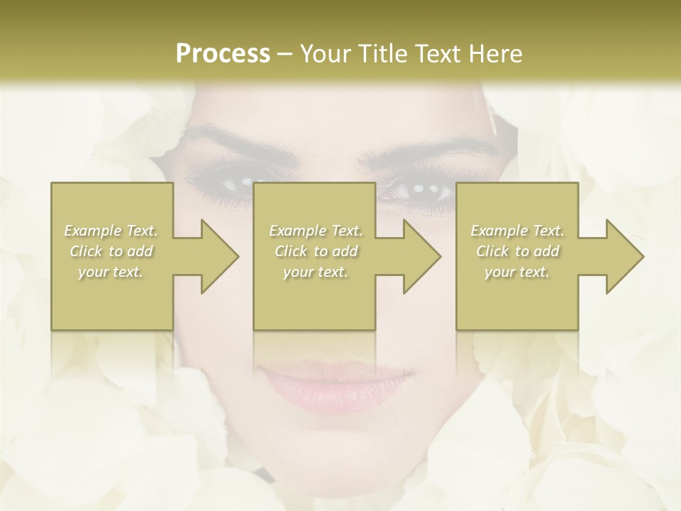 Glamour Petals  PowerPoint Template