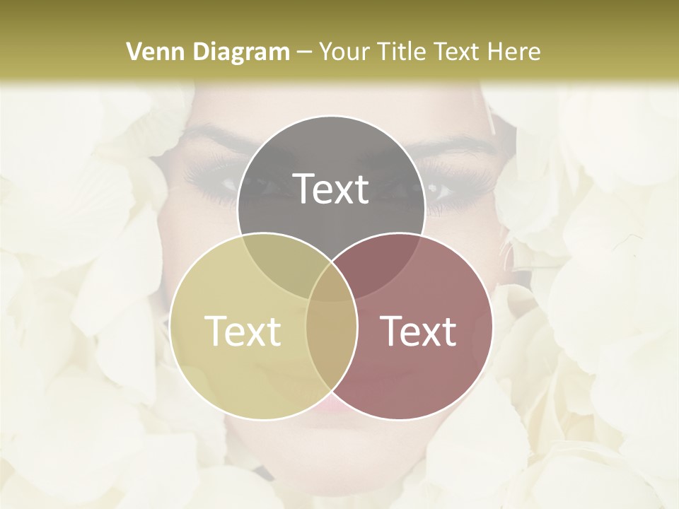 Glamour Petals  PowerPoint Template