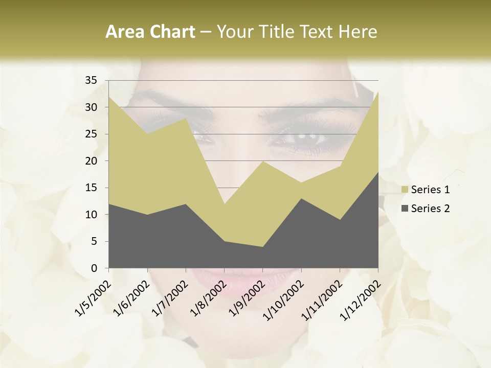Glamour Petals  PowerPoint Template