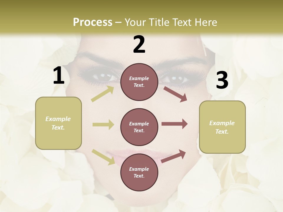 Glamour Petals  PowerPoint Template