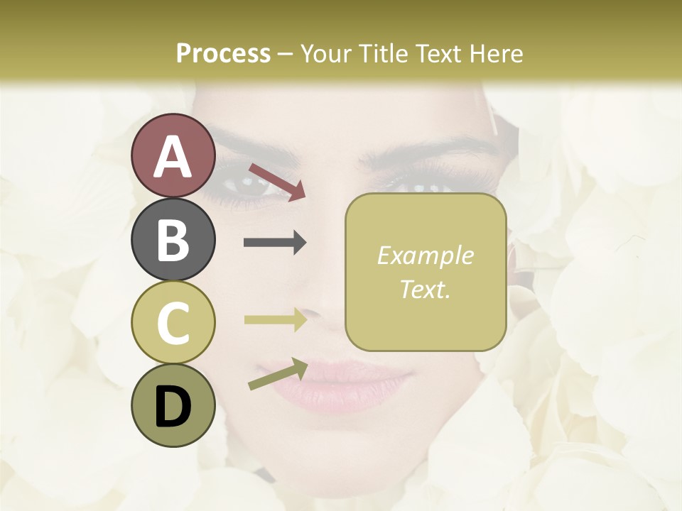 Glamour Petals  PowerPoint Template