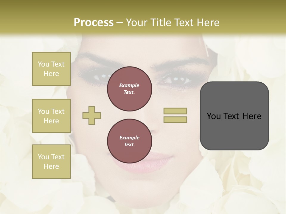 Glamour Petals  PowerPoint Template