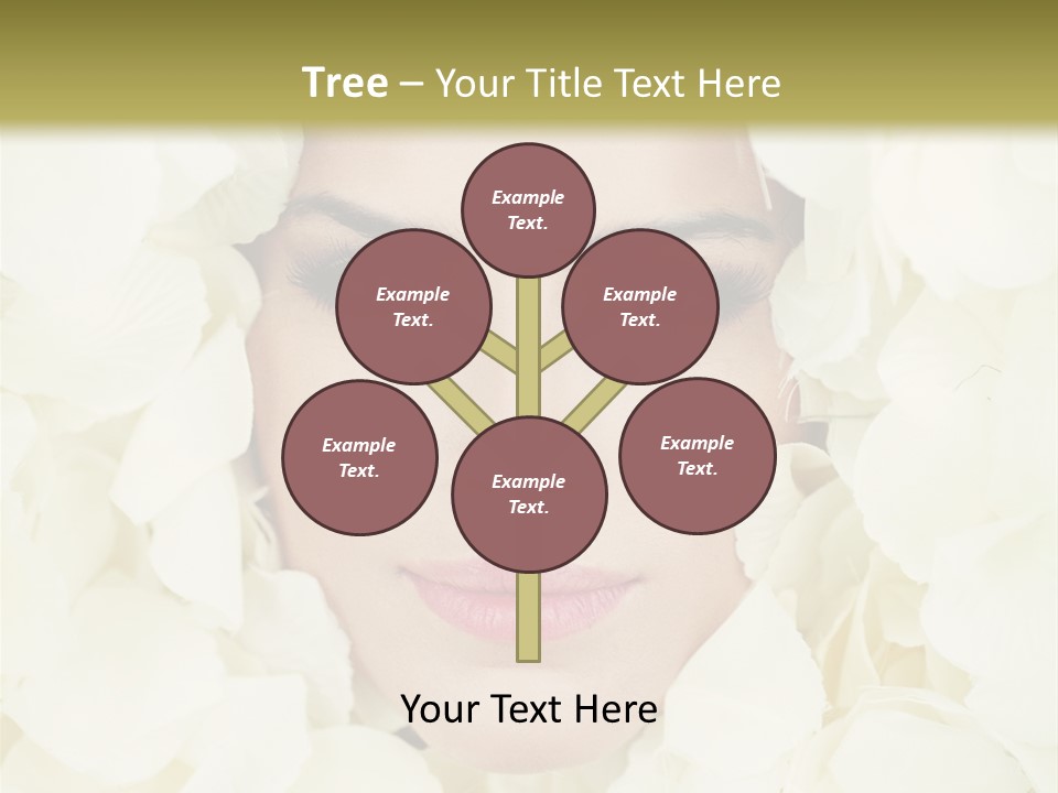 Glamour Petals  PowerPoint Template