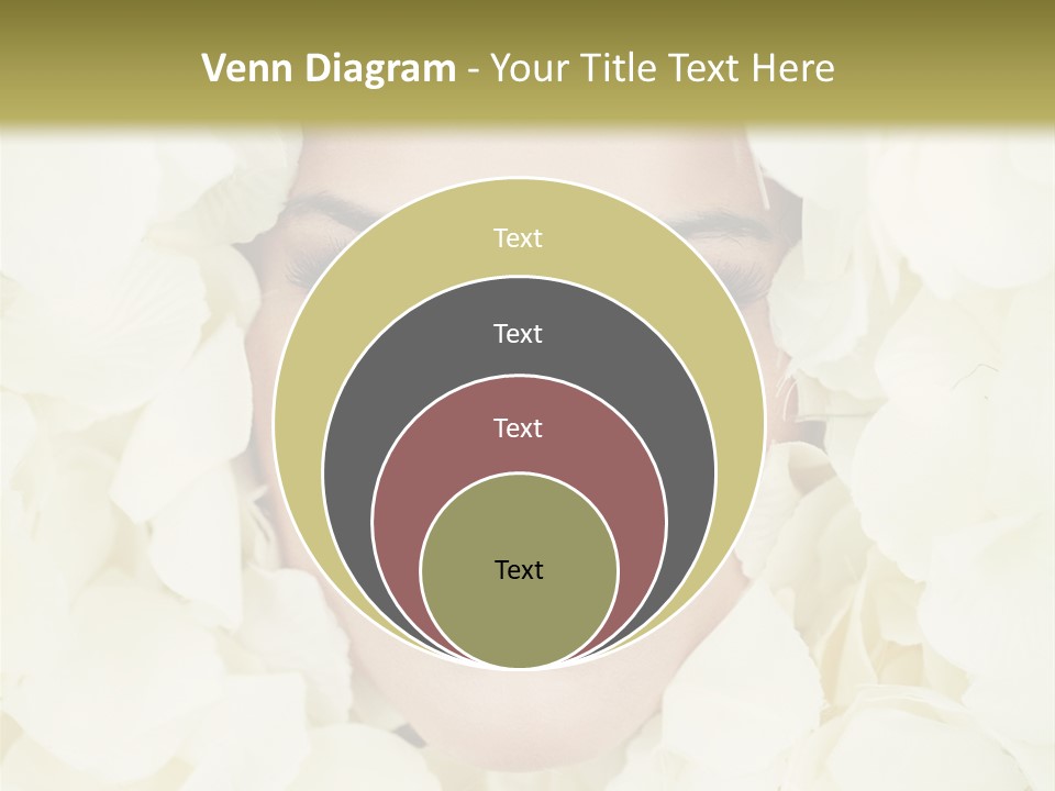 Glamour Petals  PowerPoint Template