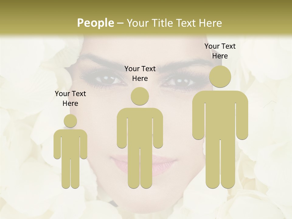 Glamour Petals  PowerPoint Template