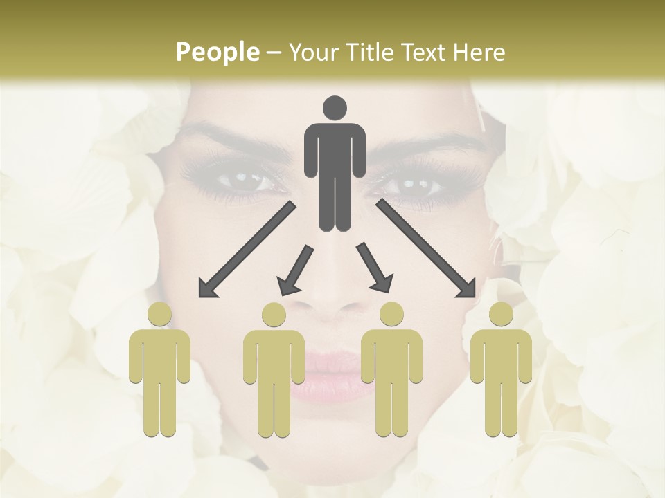 Glamour Petals  PowerPoint Template