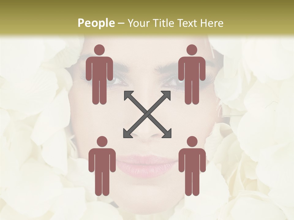 Glamour Petals  PowerPoint Template