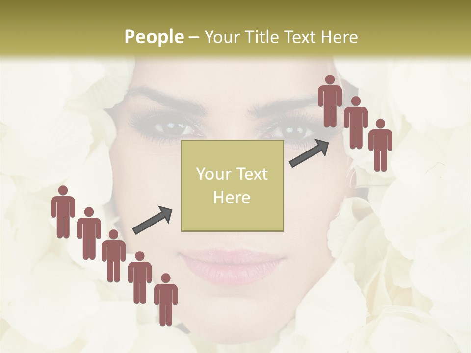 Glamour Petals  PowerPoint Template