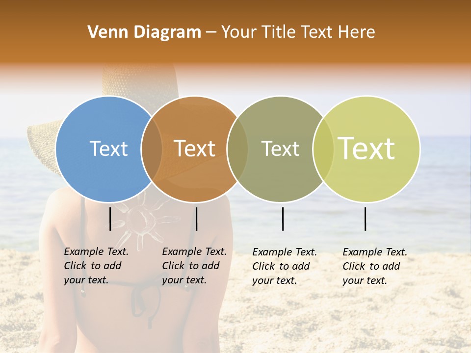 Girl Woman Tourist PowerPoint Template