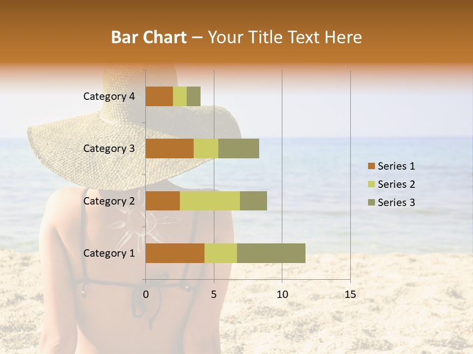 Girl Woman Tourist PowerPoint Template