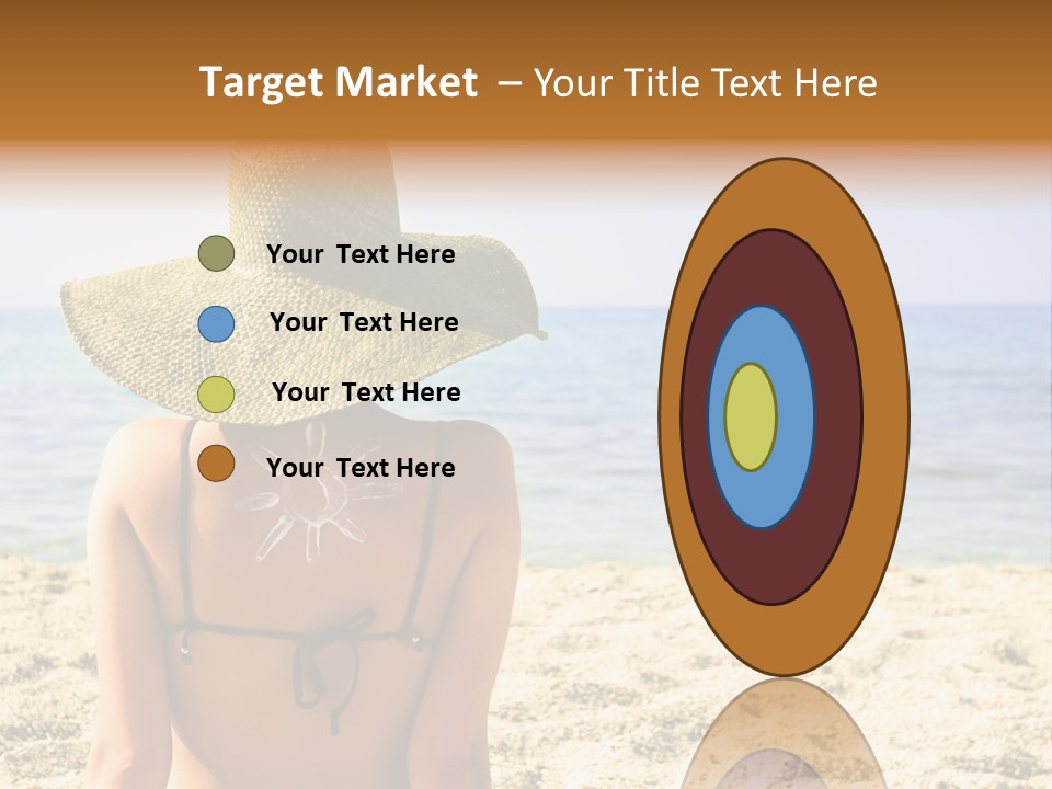 Girl Woman Tourist PowerPoint Template