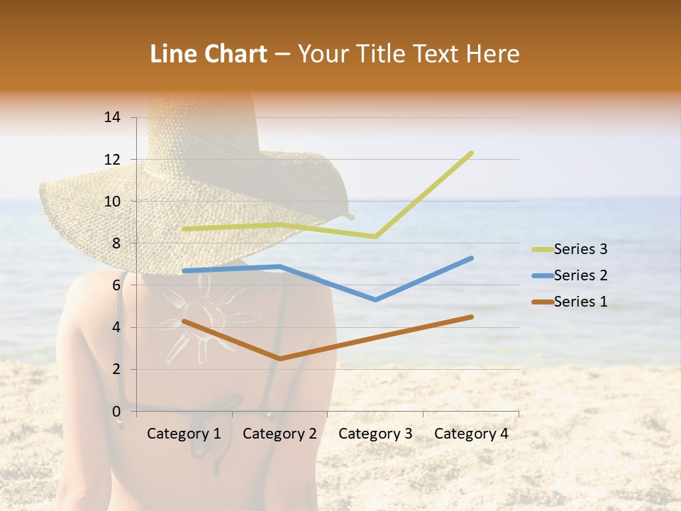 Girl Woman Tourist PowerPoint Template