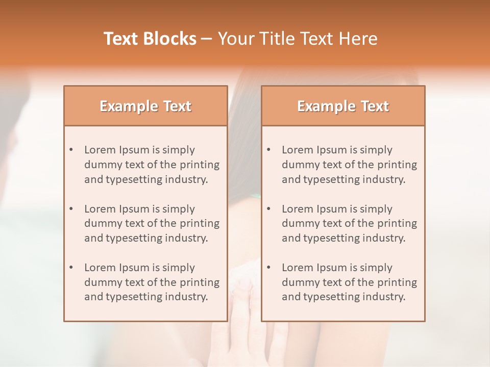 People Shoulder Putting PowerPoint Template