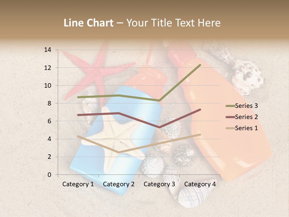 Sunblock Sand Creme PowerPoint Template