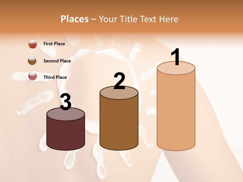 Sunblock Beach Summer PowerPoint Template