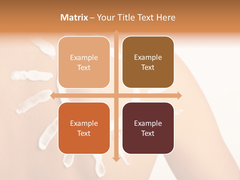 Sunblock Beach Summer PowerPoint Template