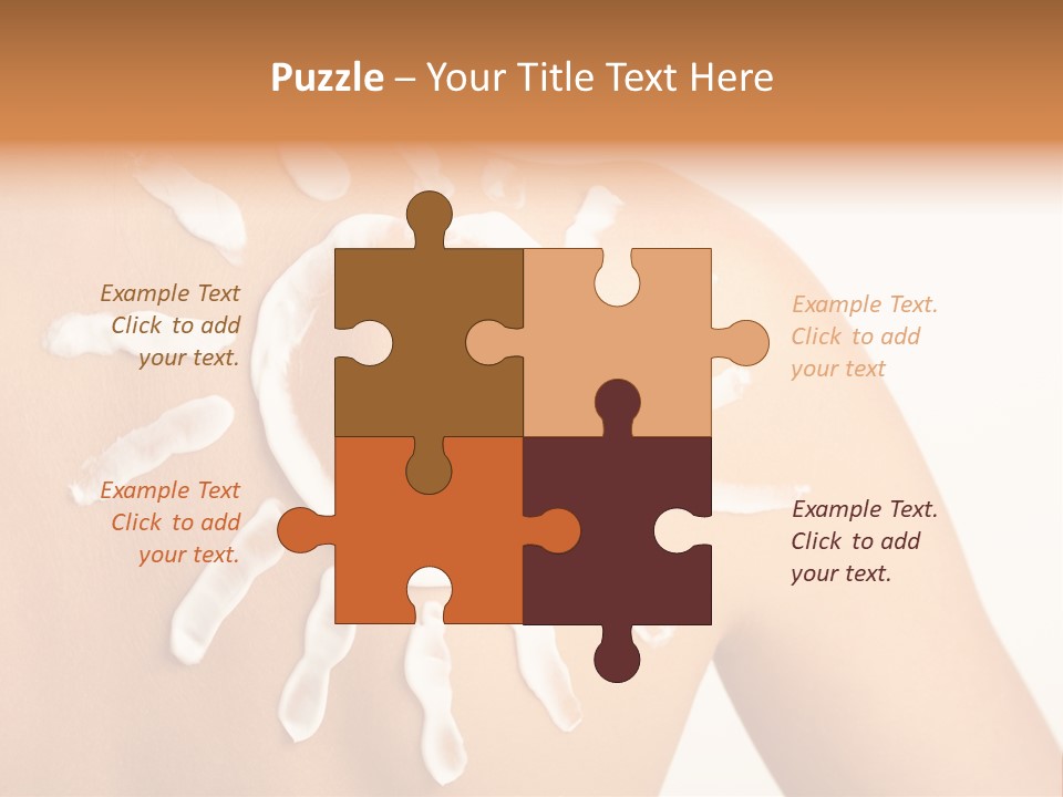 Sunblock Beach Summer PowerPoint Template