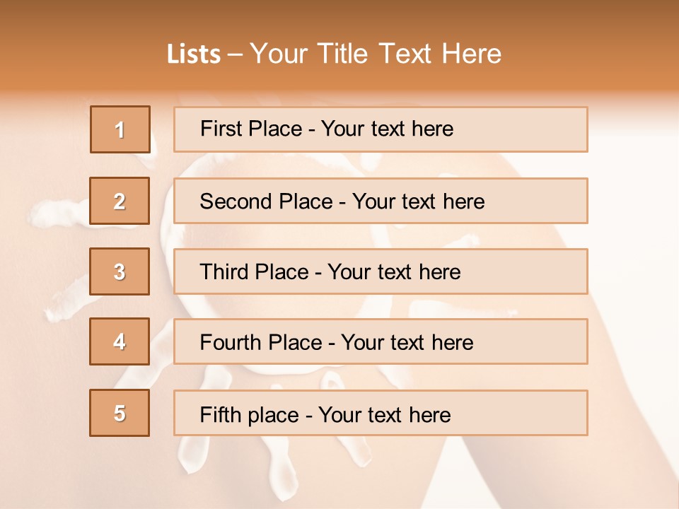 Sunblock Beach Summer PowerPoint Template