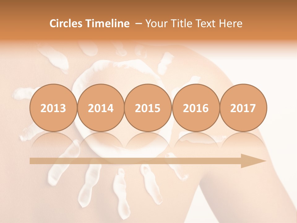 Sunblock Beach Summer PowerPoint Template