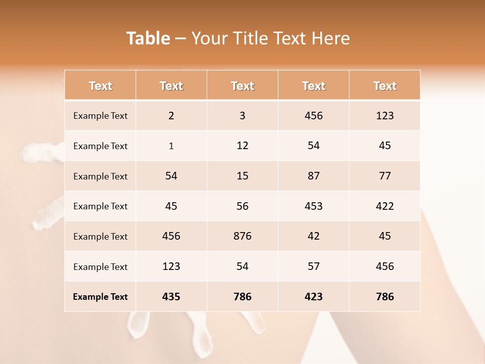 Sunblock Beach Summer PowerPoint Template