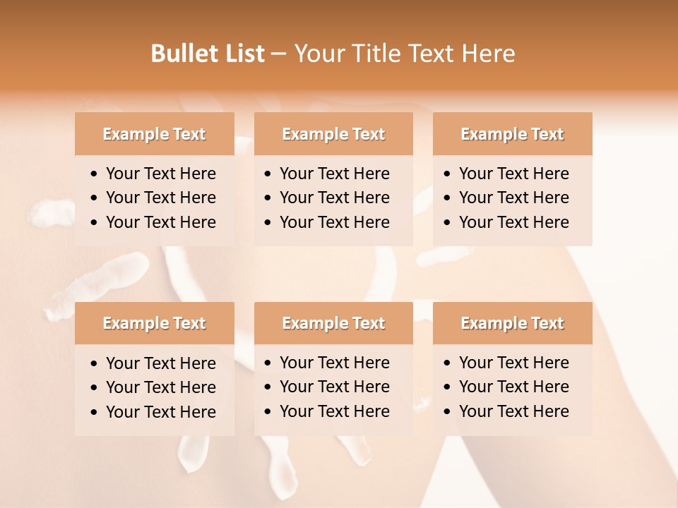 Sunblock Beach Summer PowerPoint Template