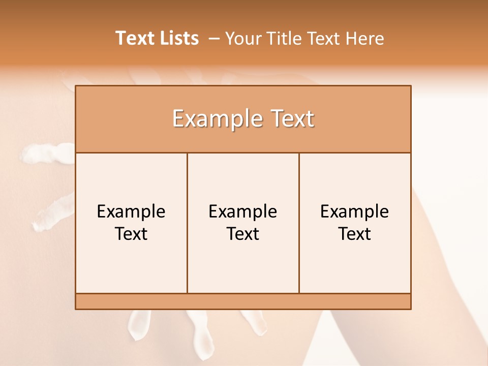 Sunblock Beach Summer PowerPoint Template