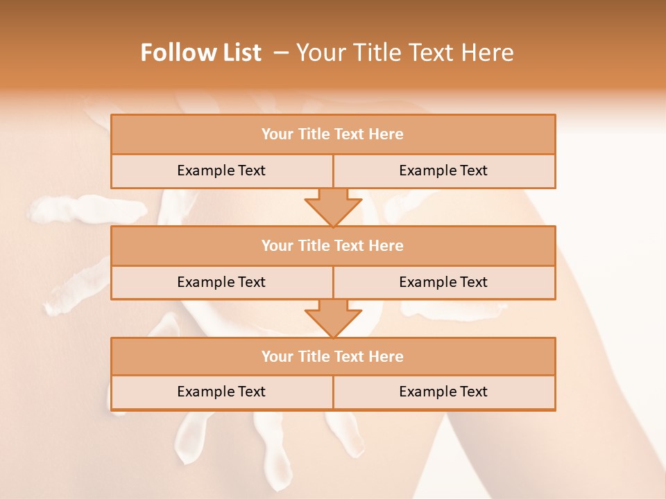 Sunblock Beach Summer PowerPoint Template
