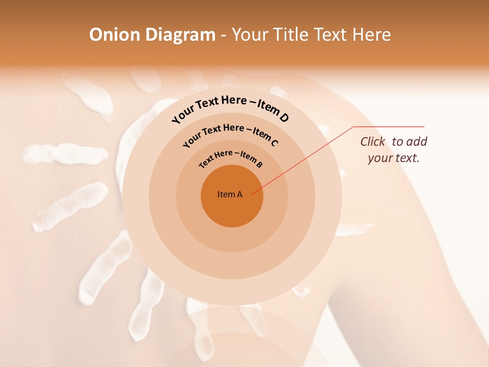 Sunblock Beach Summer PowerPoint Template