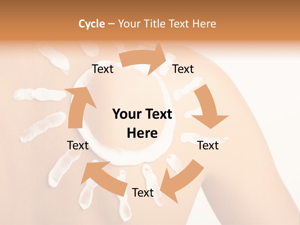 Sunblock Beach Summer PowerPoint Template