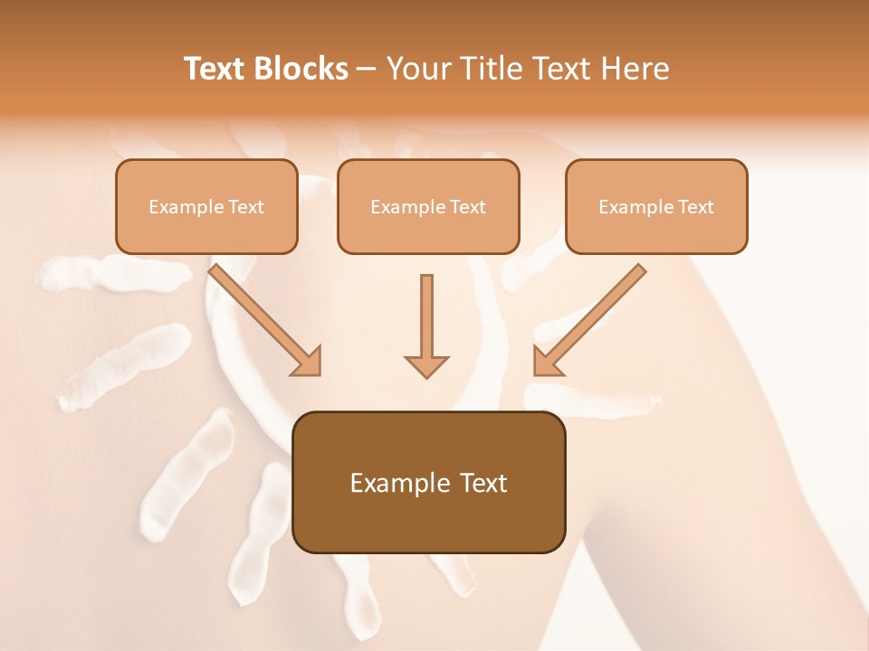 Sunblock Beach Summer PowerPoint Template