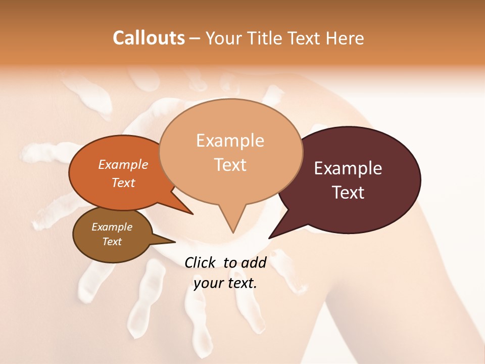 Sunblock Beach Summer PowerPoint Template