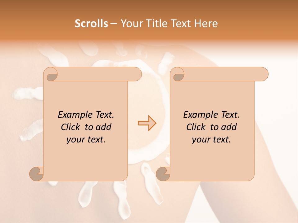 Sunblock Beach Summer PowerPoint Template
