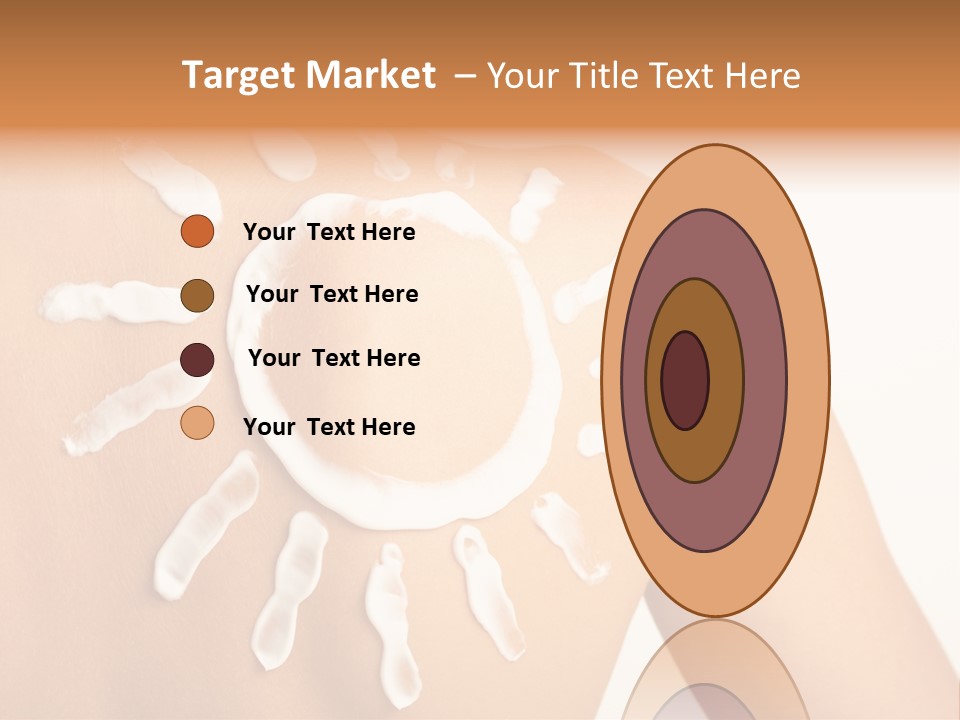 Sunblock Beach Summer PowerPoint Template