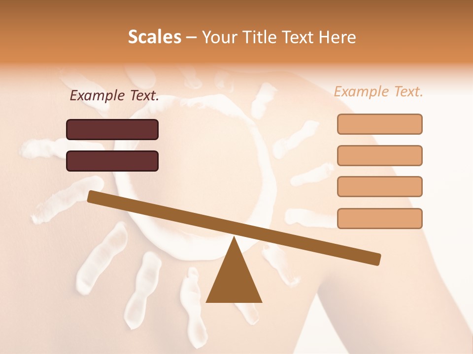 Sunblock Beach Summer PowerPoint Template