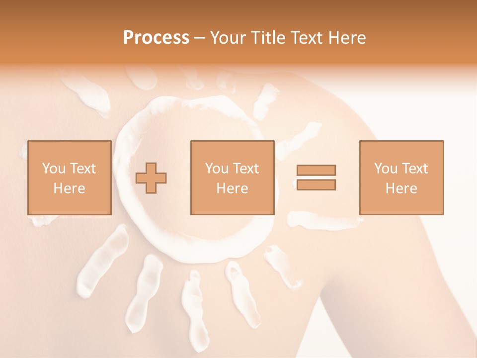 Sunblock Beach Summer PowerPoint Template