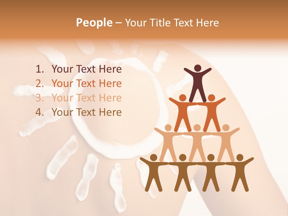 Sunblock Beach Summer PowerPoint Template