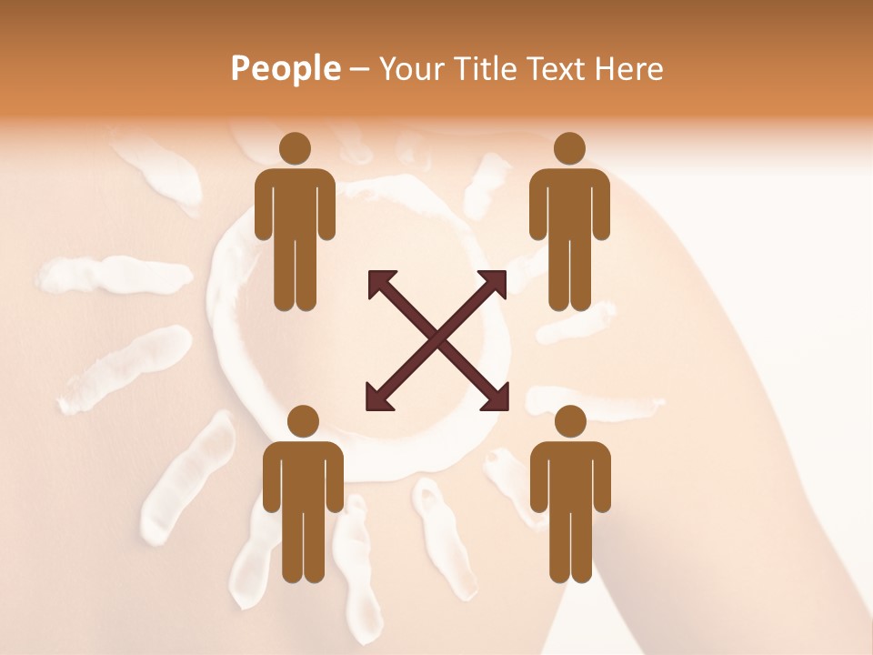 Sunblock Beach Summer PowerPoint Template