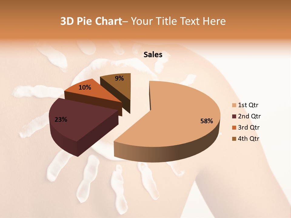 Sunblock Beach Summer PowerPoint Template