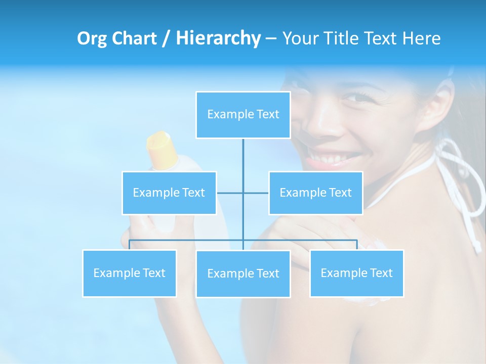 Sunbathing People Sun PowerPoint Template