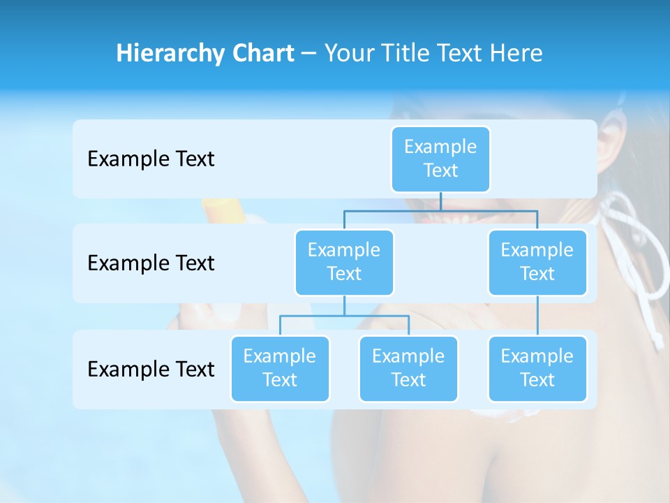 Sunbathing People Sun PowerPoint Template