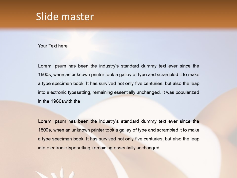 Gesundheit Pflegen Hautpflege PowerPoint Template