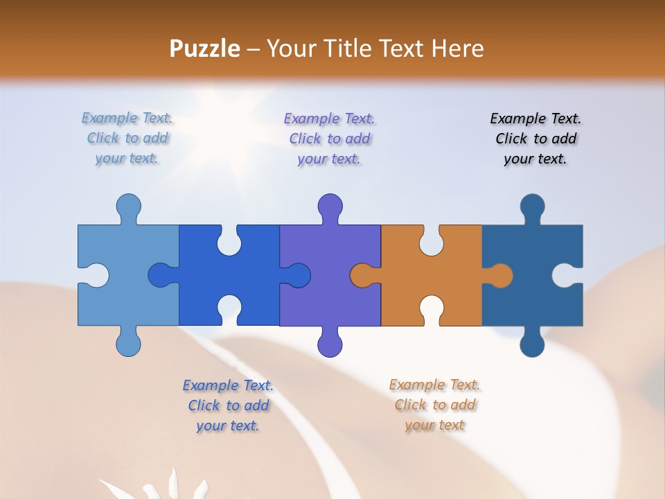 Gesundheit Pflegen Hautpflege PowerPoint Template