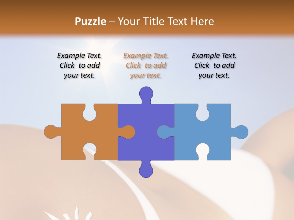 Gesundheit Pflegen Hautpflege PowerPoint Template