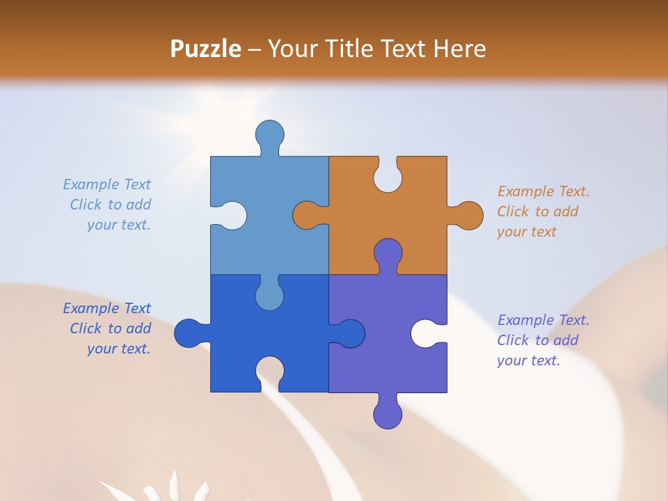 Gesundheit Pflegen Hautpflege PowerPoint Template